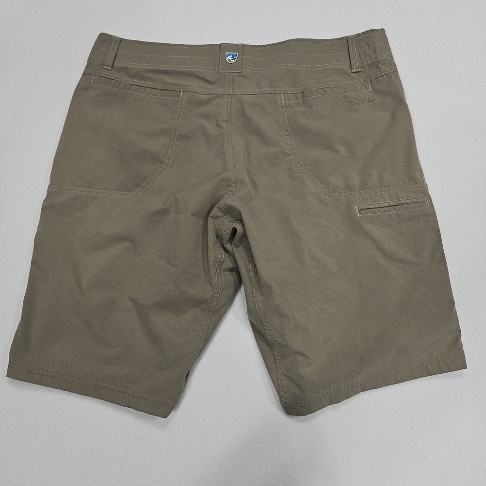 Kuhl Silencr Mens Size‎ 36 Cargo Shorts Brown Khaki Gray Ripstop Stretch Hiking - Picture 6 of 13